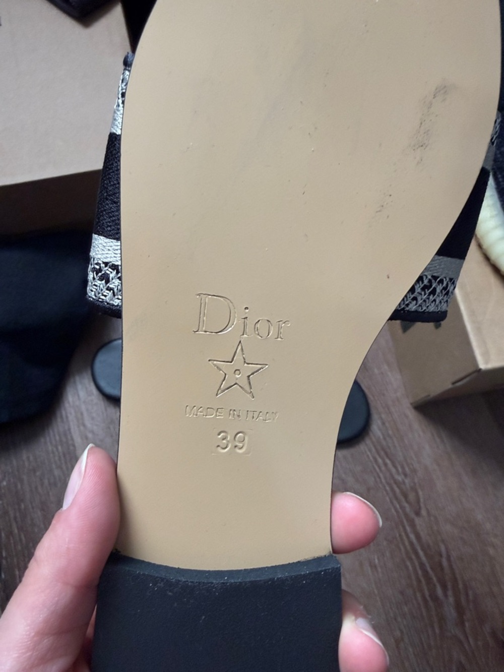 Christian Dior sandal - Picture 3 of 4